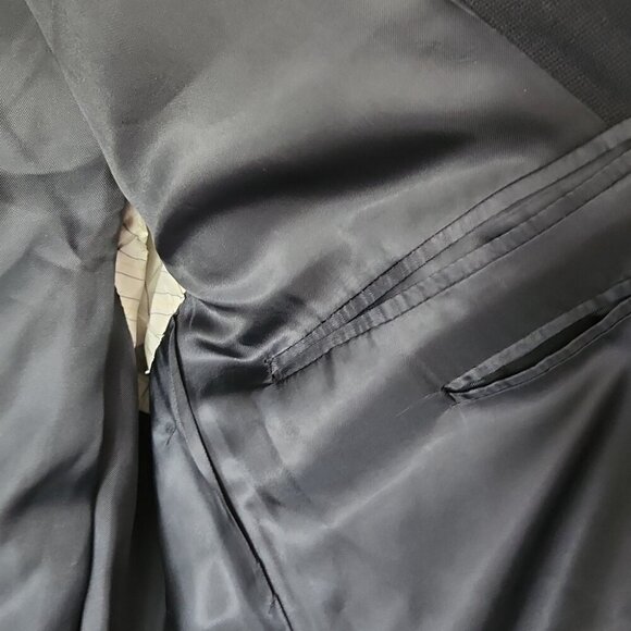 ERMENEGILDO ZEGNA | 100% Wool Blazer Navy Sz 52 - Picture 7 of 10